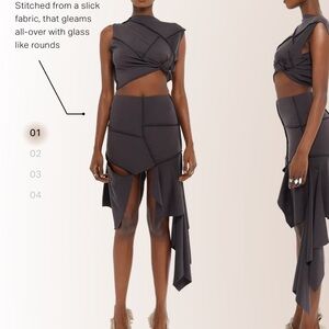 Elegant Black Women's Top